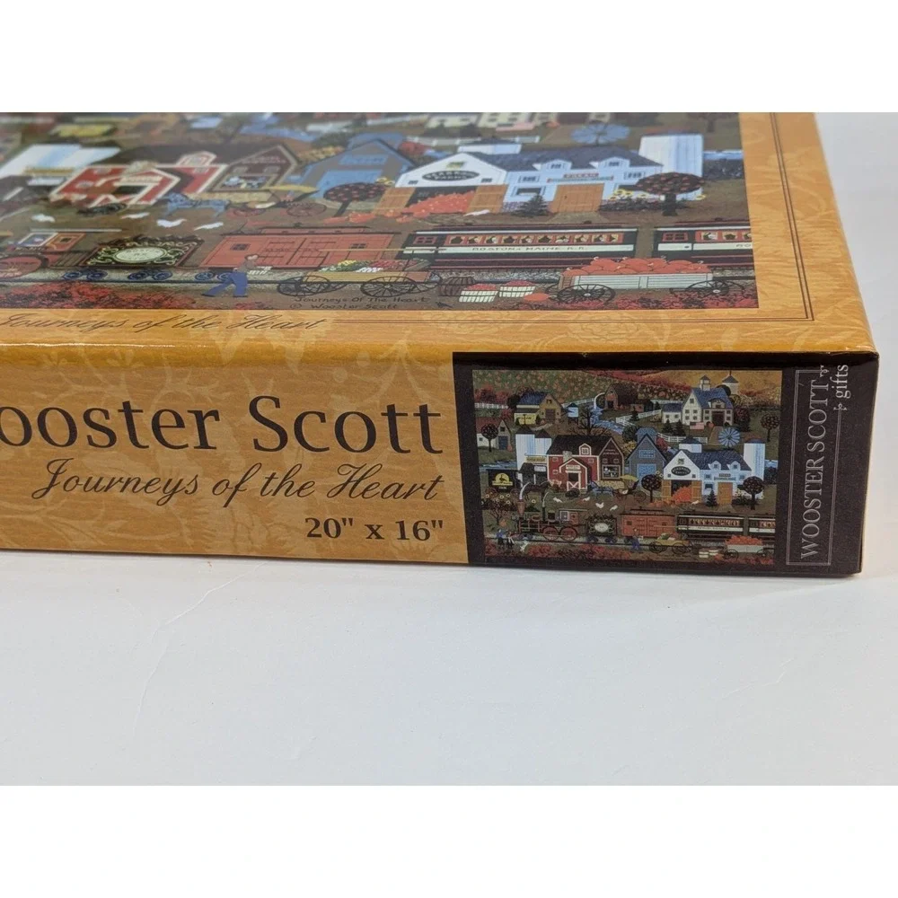 JOURNEYS OF THE HEART🇺🇸Collector Jane Wooster Scott Jigsaw Puzzle 500pc 20x16